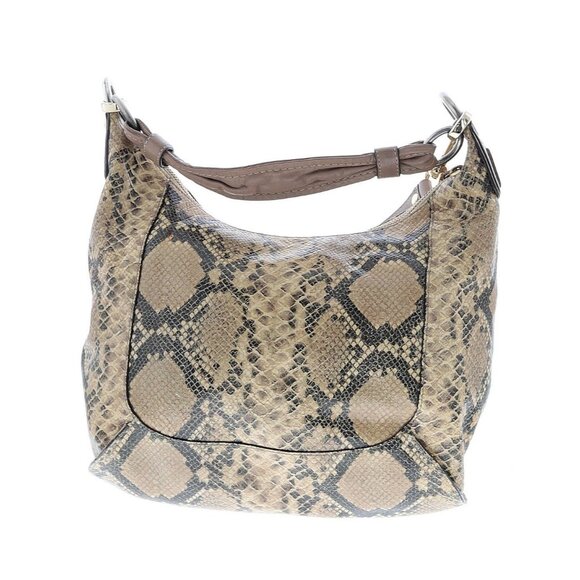 Coach Kristin Python Embossed Leather Hobo Bag Exotic Snakeskin Crossbody (C1) - Picture 2 of 4